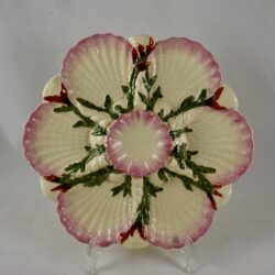 George Jones Palissy-Style Majolica Oyster Plate - SOLD